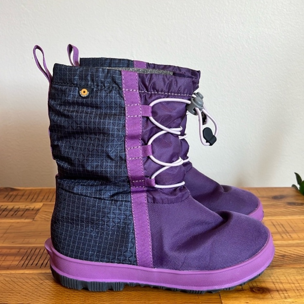 Bogs Purple Snownights Insulated Winter Waterproof Boots